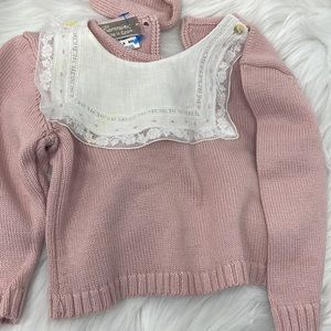Carmina Baby Pink 4 Piece Knit Set Size 6 Months